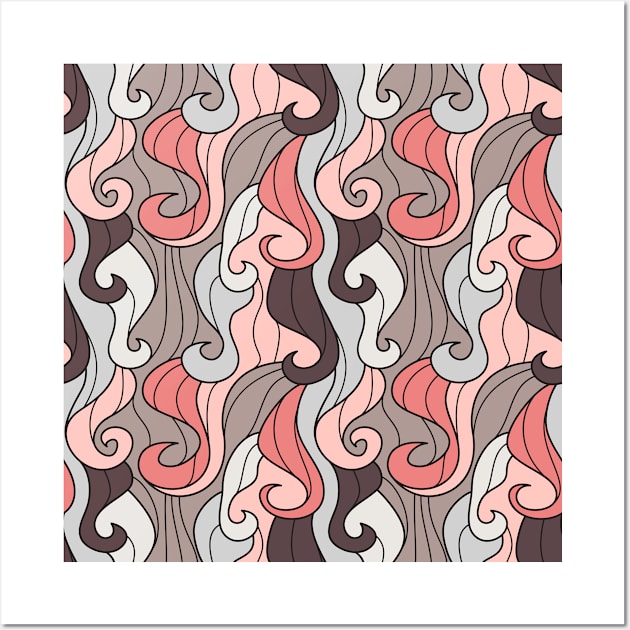 Abstract Wave Wall Art by Jayne